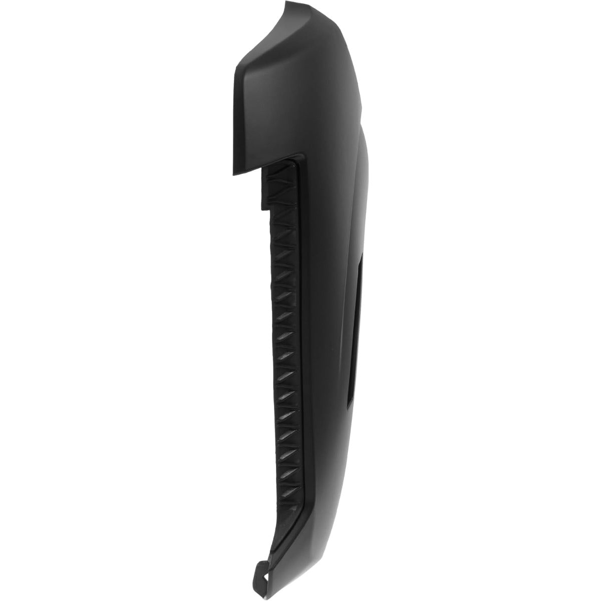ALMULOO Plastic(PP) Driver Side Front Bumper End Cap Compatible with 2022 Nissan Frontier, 2023-2024 Nissan Frontier (submodel: S, SV) Painted Matte Black Reolace 620199BU0C NI1016100