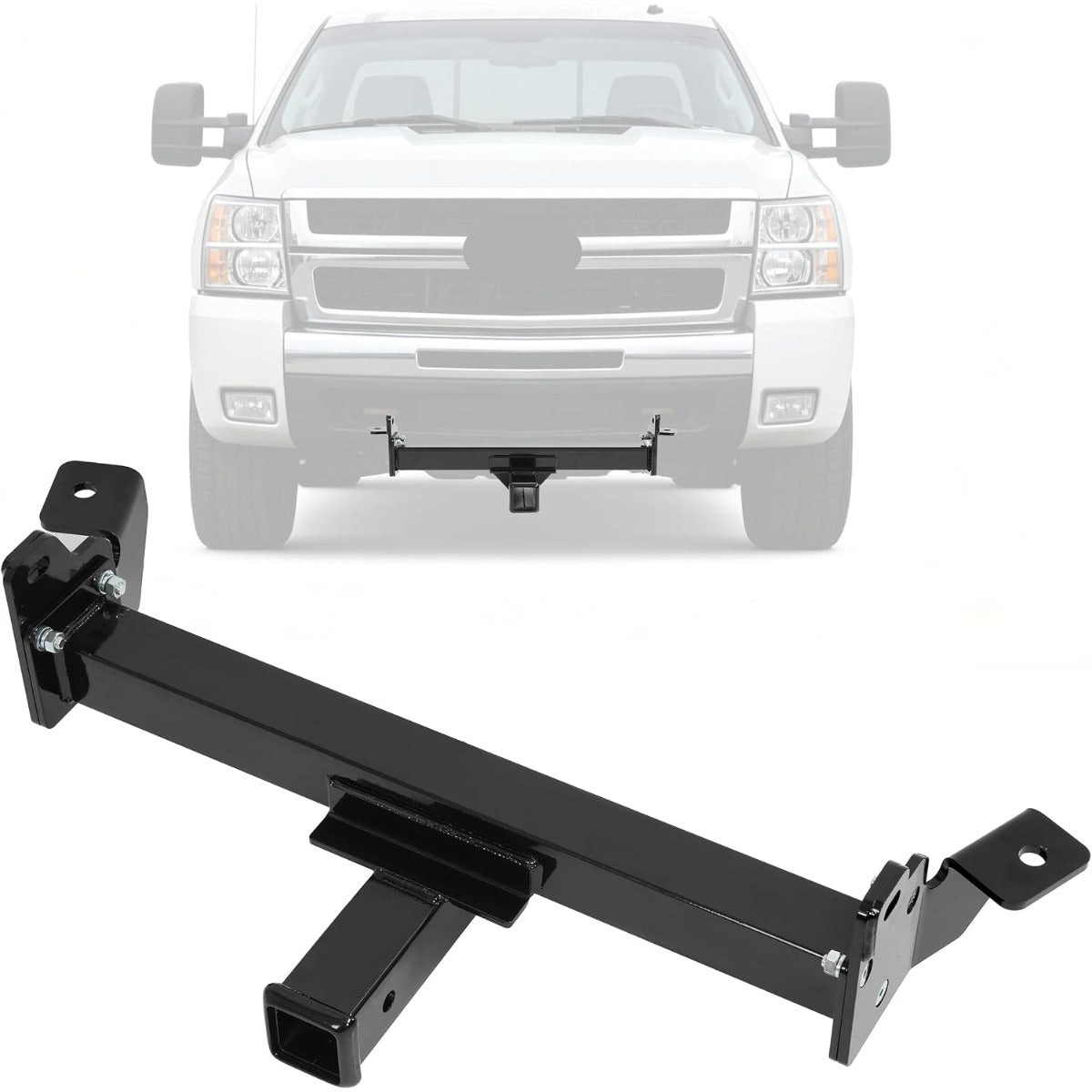 ALMULOO Mount Trailer Hitch 2-Inch Receiver Compatible with 07-10 Chevrolet