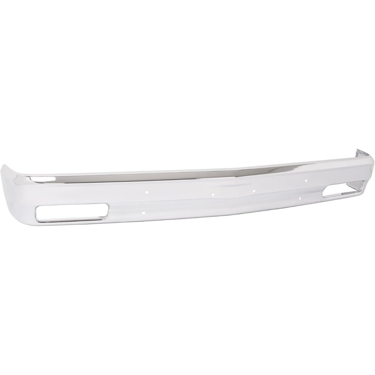 KUAFU Front Bumper Face Bar Compatible with 1982-1994 Chevy Chevrolet S10 Blazer GMC S15 Jimmy Sonoma W/License Plate W/O Impact Strip Holes Impact Bar Replacement for GM1002365 14033726