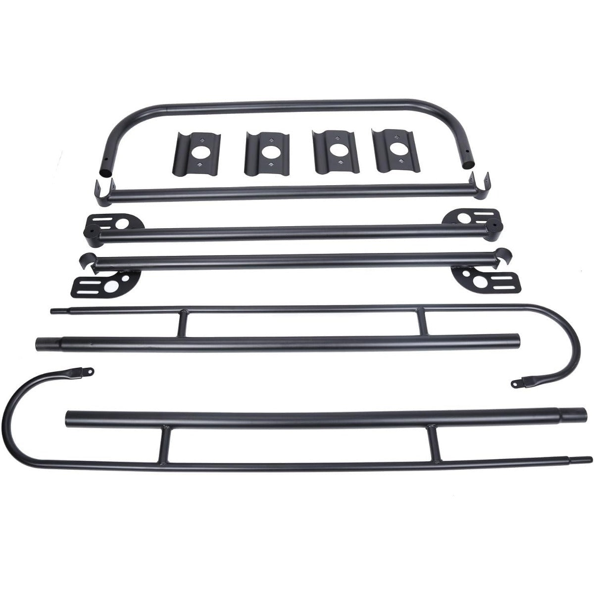 1000 LBS Adjustable Truck Contractors Rack Ladder Pickup Kayak Lumber Rack Side Bar Long Cab Full Size 60 Inches(W) x 138 Inches(L) x 34 Inches(H) (You Will get 2 Boxes) LYA-047TA+LYA-047TB