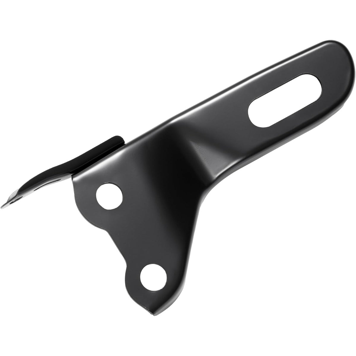ALMULOO Left Driver Side Front Bumper Bracket Compatible with 1995-1997 Toyota Tacoma (submodel- DLX, SR5) TO1066115 52012AD010 Steel Electrophoresis Primed Black