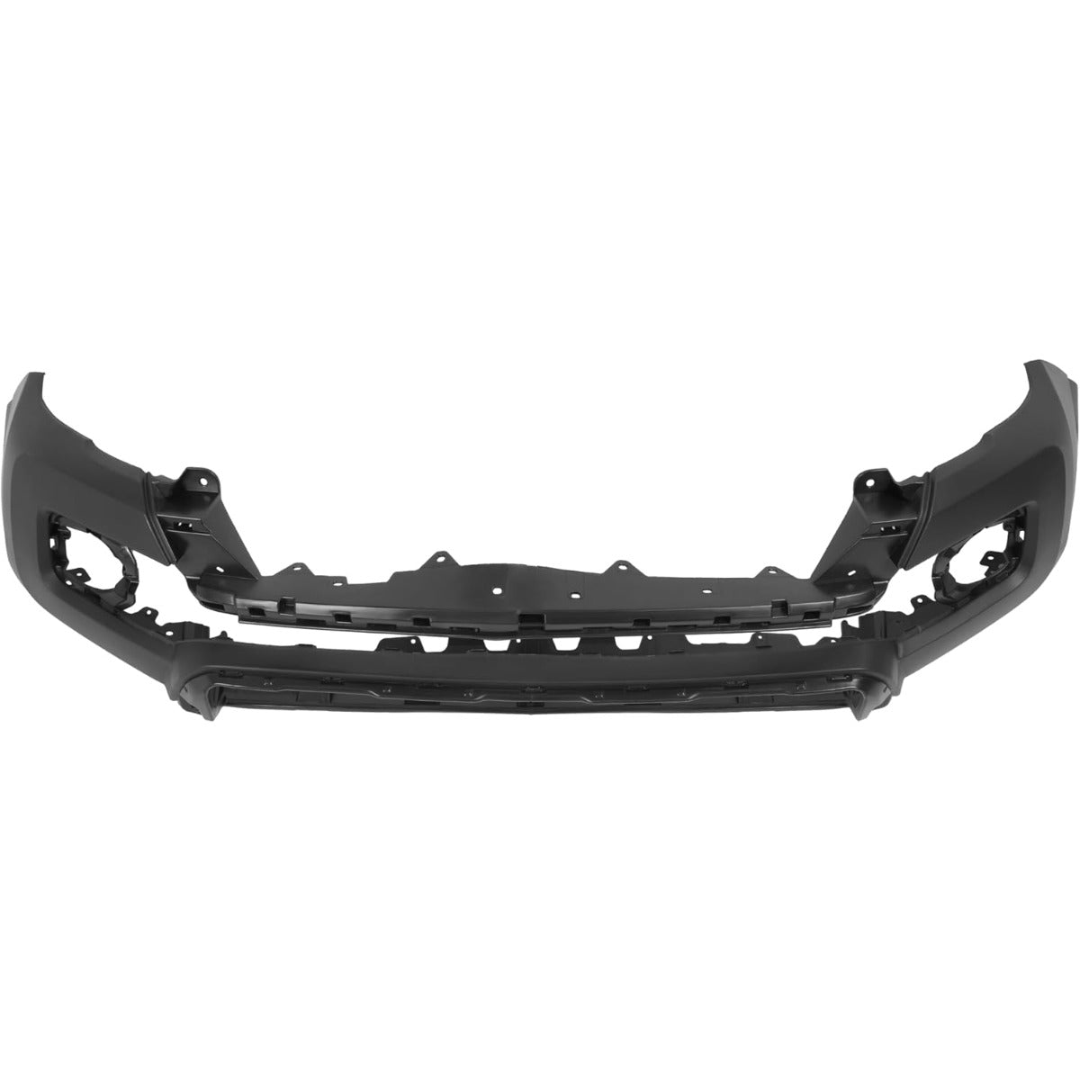 ALMULOO Front Bumper Cover Fascia Compatible with 2016-2023 Toyota Tacoma w/Fender Flare Holes Replacement for TO1000414