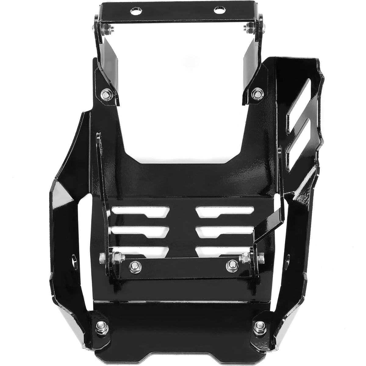 Skid Plate Compatible with 2018-2021 Honda Monkey 125 Z125 Black Aluminum Powder Coated