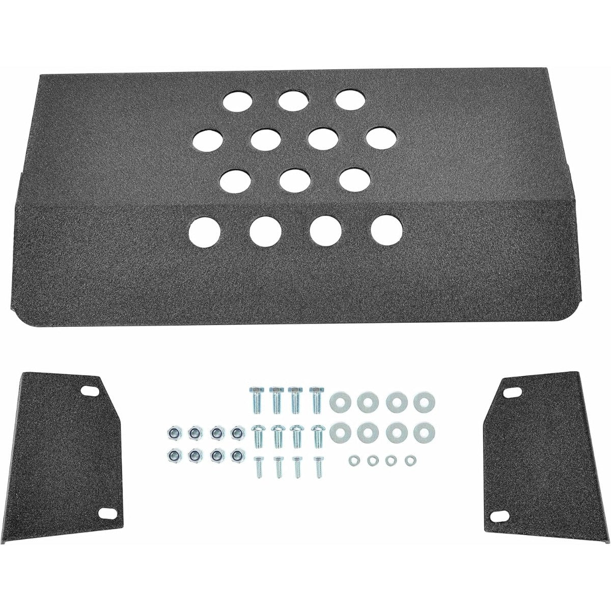 Skid Plate Compatible with 1998-2011 Ford Ranger Powder Coated Steel Black