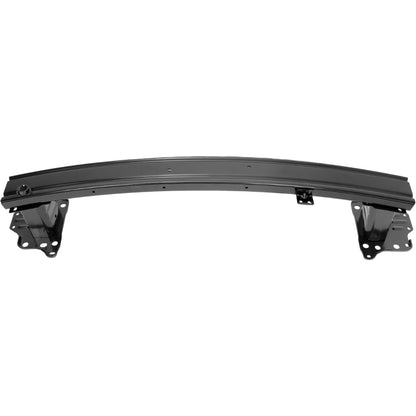 HECASA Front Bumper Reinforcement Compatible with 2017-2020 Hyundai Elantra Without Cruise Control Holes 64900F3000 HY1006156 Bumper Face Impact Bar Crossmember Steel Electrophoresis Black