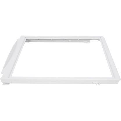 KUAFU 240599301 AP3763926 Crisper Pan Cover Compatible with Frigidaire Refrigerator 1037664 AH899475 EA899475 PS899475 Replacement Only Upper Crisper Drawer Cover Shelf Frame W/O Glass White