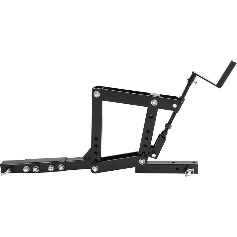 1 Point Hitch Lift Adjustable Height Compatible with Garden Lawn Tractor UTV ATV Steel Powder Coated