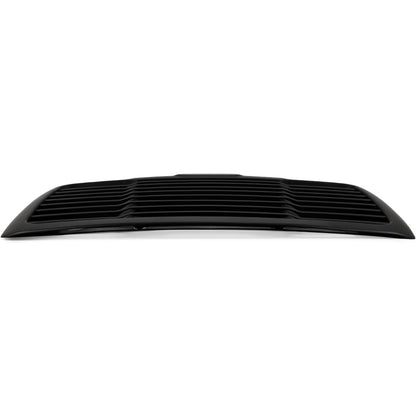 HECASA Front Grille Compatible with 2008-2017 Freightliner Cascadia Replacement for A1719112000 A1715624003 W/Bug Screen Grill Black Painted ABS Plastic