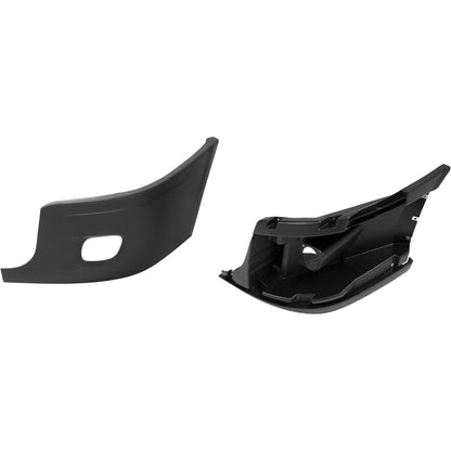 HECASA Front Bumper End Cap & Reinforcement Compatible with 08-17 Cascadia