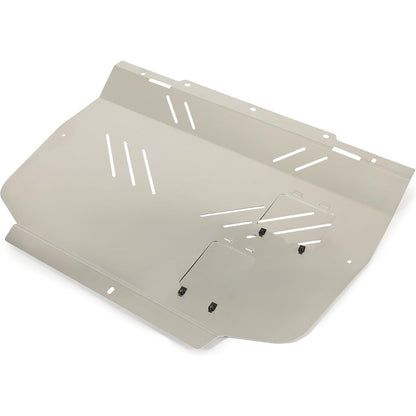 Engine Splash Shield Under Tray Skid Plate Compatible with 2016-2021 Honda Civic Aluminum Silvery