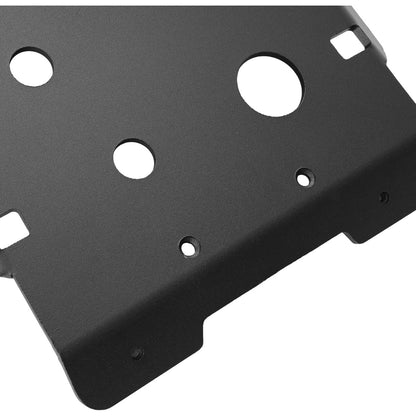 Black Motorcycle Skid Plate Compatible with 2021-2024 Honda CRF300L CRF 300L Engine Bash Bottom Guard Aluminum Protector 2022 2023