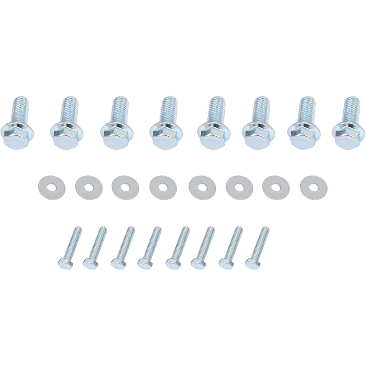 Truck Bed Crossmember Repair Kit Compatible with 2001-2006 Chevrolet Silverado 2500 HD Floor Support Rails Electrophoresis Steel Black
