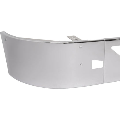 KUAFU Front Bumper Compatible with Kenworth T660 Chrome 16" Front Wrap
