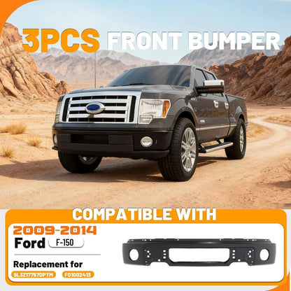 KUAFU Bumper Face Bar Compatible with 2009-2014 F150