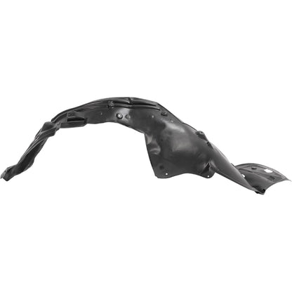 Front Left Fender Liner Compatible with 2016-2017 Honda Accord Sedan Replace for 74150T2AA01 HO1248157 Inner Panel w/o Insulation Foam Plastic(PE) Unfinished Black