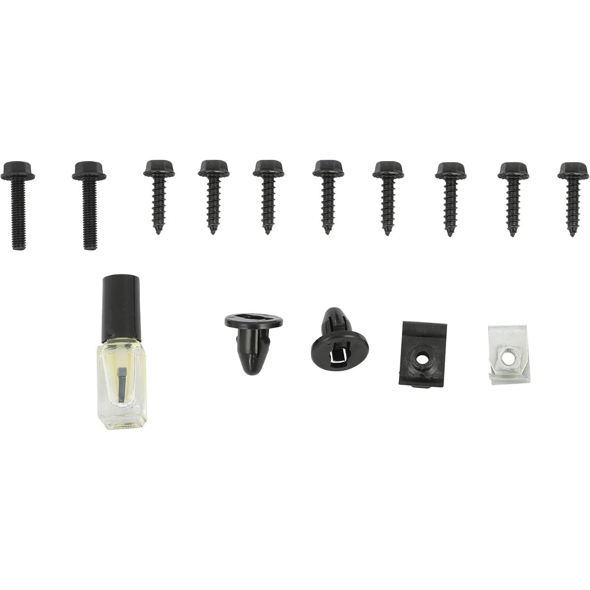 KUAFU Front & Rear Bumper End Caps Compatible with 2014-2021 Tundra