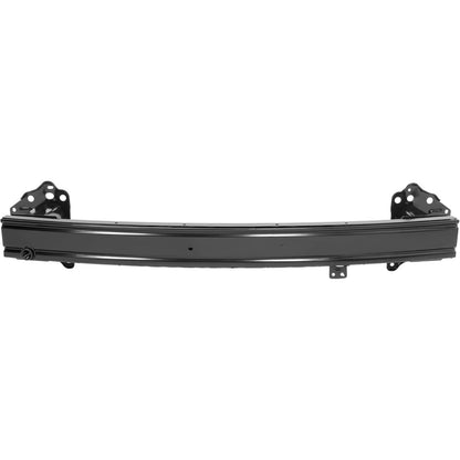 HECASA Front Bumper Reinforcement Compatible with 2017-2020 Hyundai Elantra Without Cruise Control Holes 64900F3000 HY1006156 Bumper Face Impact Bar Crossmember Steel Electrophoresis Black