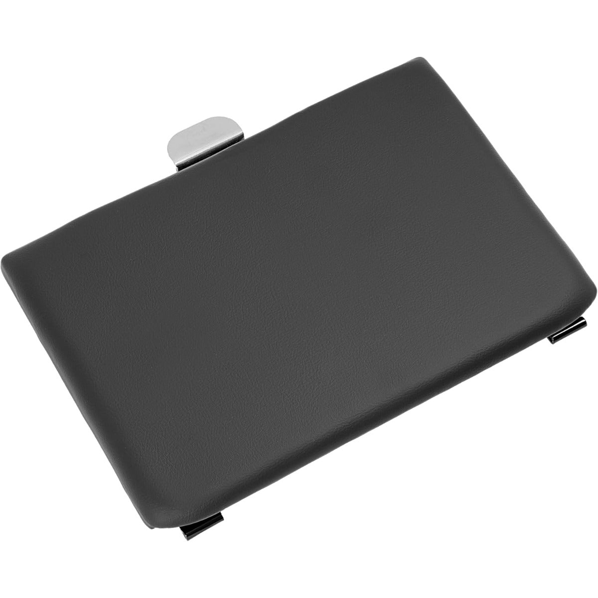 Center Console Lid Compatible with 1999-2010 Ford F-250 F-350 Super Duty Plastic & Aluminium Powder Coated Black