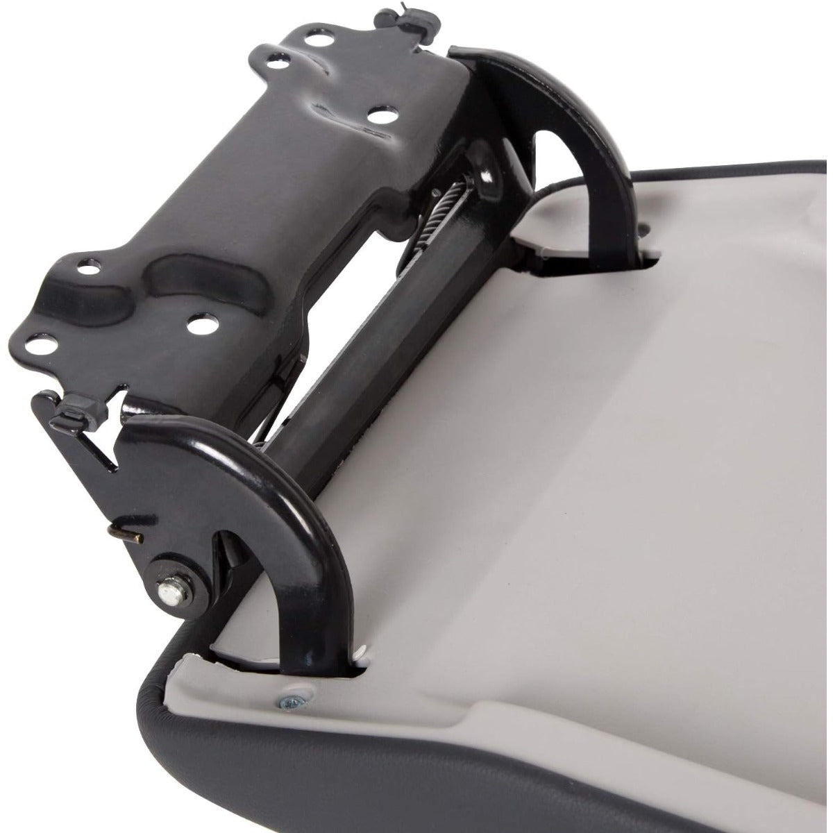 HECASA Center Console Door Lid Armrest Cover with Bracket Compatible with 2008-2013 Toyota Highlander Replace for 58905-0E040-B0 Black