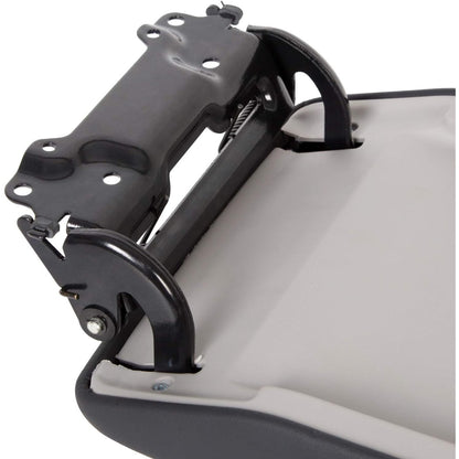 HECASA Center Console Door Lid Armrest Cover with Bracket Compatible with 2008-2013 Toyota Highlander Replace for 58905-0E040-B0 Black