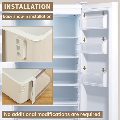 Kojem DA97-17255A Replacement Refrigerator Door Shelf Bin Compatible with Samsung Refrigerator Replacement for RF265BEAESG/AA, RF265BEAESR/AA, RF262BEAESR/AA