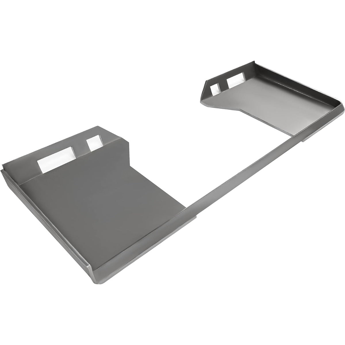 1/2 Inches Thick Quick Tach Cut Out Mount Plate Skid Steer Attachment Plate Heavy Duty Quick Tach Attach Mount Plate Adapter Panel Compatible with Bobcat Kubota Tractors with One Year Warranty