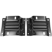 ALMULOO Front Bumper Bracket Compatible with 2008-2014 Ford E-150/E-250 and 2008-2025 Ford E-350/E-450 Super Duty Replacement For 8C2Z17B884A 8C2Z17B883A FO1066176 FO1067176 Left and Right