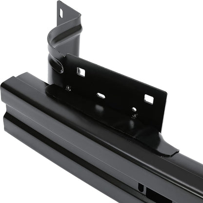 Kojem Bumper Face Bar Reinforcement Compatible with 2013-2024 Ram 1500 Ram 1500 Classic Impact Bar Cross Member Replacement for 68196999AB CH1006232 Steel Front Black
