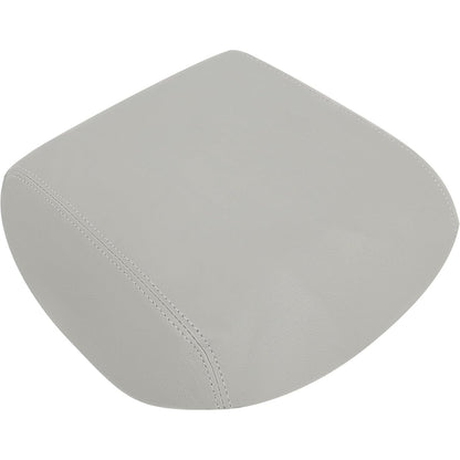 KUAFU Center Console Armrest Cover Compatible with 2009-2015 Honda Pilot Console Lid Cover Pad Replacement PVC - Gray