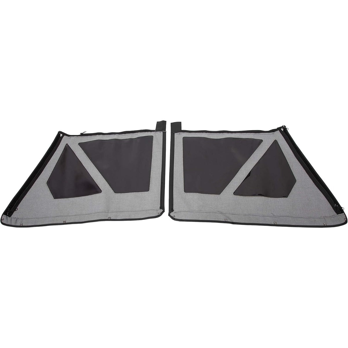 Soft Top for 1986-1994 Suzuki Samurai with Tinted Zip Out Windows Sailcloth - Black, NN1608