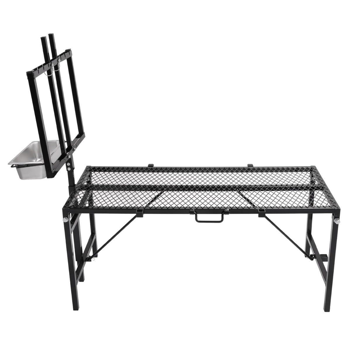 HECASA Sheep Milking Stand Livestock Feeder Rack Adjustable Headpiece