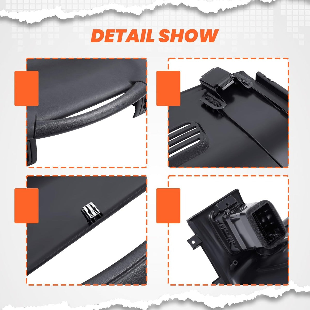 HECASA Dashboard Cover Compatible with 1999-2006 Silverado Sierra Tahoe