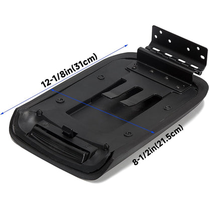 ECOTRIC Center Console Armrest Lid Cover Compatible with 2005-2009 Ford Mustang Replacement for 5R3Z-6306024-AAC, 5R3Z6306024AAC