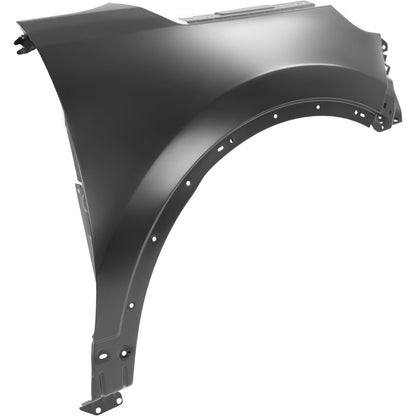 ECOTRIC Front Right Fender Compatible with 2011-2015 Ford Explorer 2013-2015 Ford Police Replacement for BB5Z16005A FO1241291 Electrophoresis Steel Wheel Fender Panel - Passenger Side
