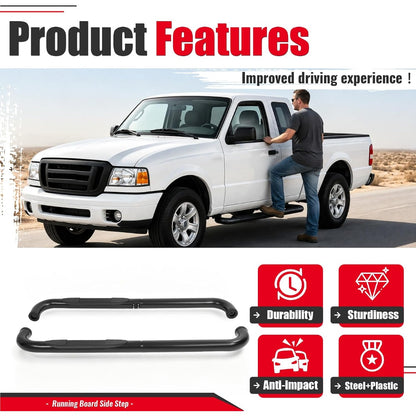 Running Board Step Compatible with 98-11 Ranger/Ranger Edge/Mazda B