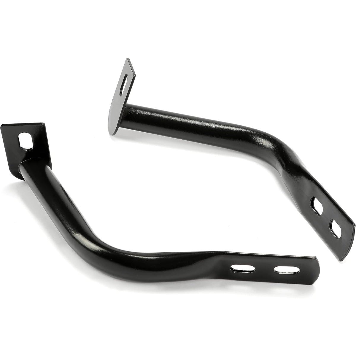 Front LH & RH Bumper Bracket Compatible with 2003-2007 Chevy Silverado 1500 Avalanche & 2003-2007 GMC Sierra 1500 Replacement for 15184117 GM1067159 15184116 GM1066159 Set of 2