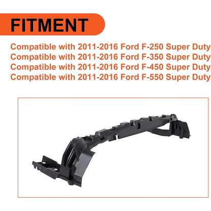 Lower Grille Reinforcement Compatible with 2011-2016 Ford F-250 F-350 F-450 F-550 Super Duty Replace for FO1223128 BC3Z-17A792-B BC3Z17A792 LYAP-329S
