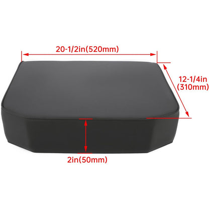 Bottom Seat Cushion Compatible with John Deere Crawler Dozer 350 450 550 Tractor Plastic Black Replacement for AT18696