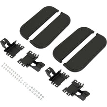 ALMULOO 4-Pcs Side Steps Compatible with 2020-2023 Jeep Gladiator JT 4 Door Powder Painted Steel Black Running Boards