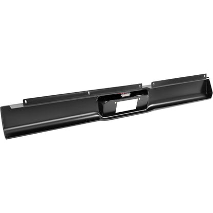 KUAFU Rear Bumper Roll Pan w/LED License Light Compatible with 1997-2004 Dodge Dakota Fleetside Plate Box Steel Electrophoresis Black