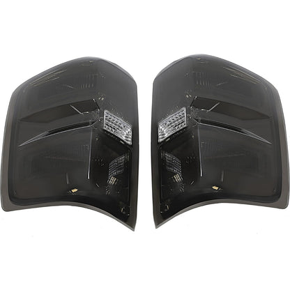 ALMULOO Tail Lights Compatible with 2014-2018 Silverado 1500 2500HD 3500 HD