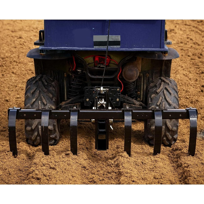 1 Point Hitch Lift Adjustable Height Compatible with Garden Lawn Tractor UTV ATV Steel Powder Coated