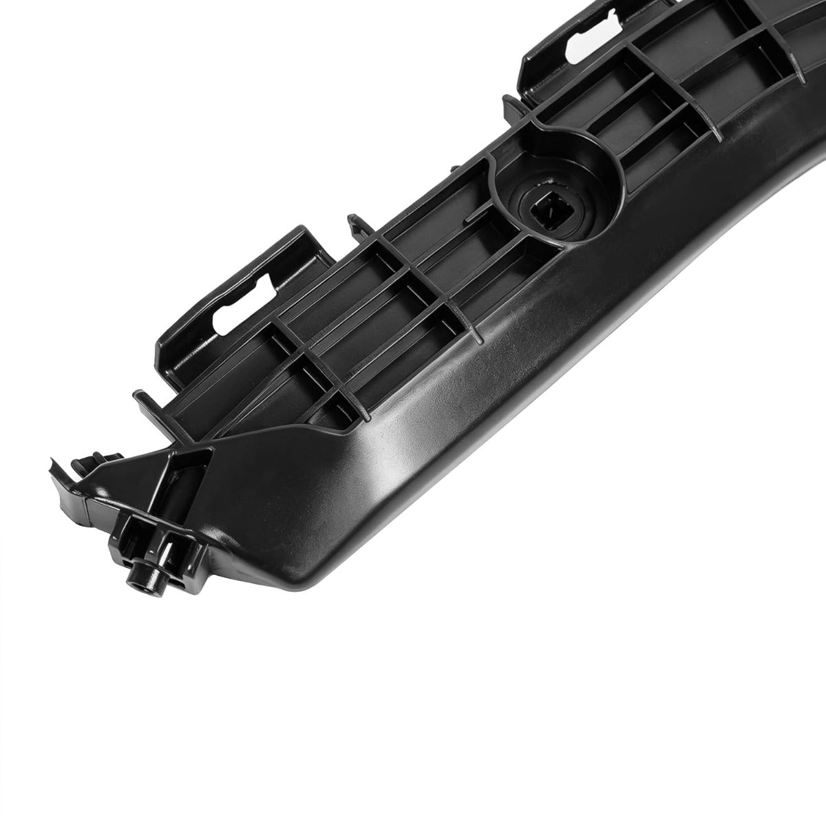 ALMULOO Rear Bumper Bracket Driver Side Compatible with 2011-2016 Scion TC Replacement for 5257621040 Plastic(POM) Black