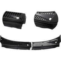 Load image into Gallery viewer, Windshield Wiper Cowl Vent Grille Cover Panels Kit Compatible With 1999-2007 F250 F350 Excursion(Driver&amp;Passenger Side)-Replace Part# 3C3Z-25022A68-AAA &amp; 4C3Z-25022A69-AAA
