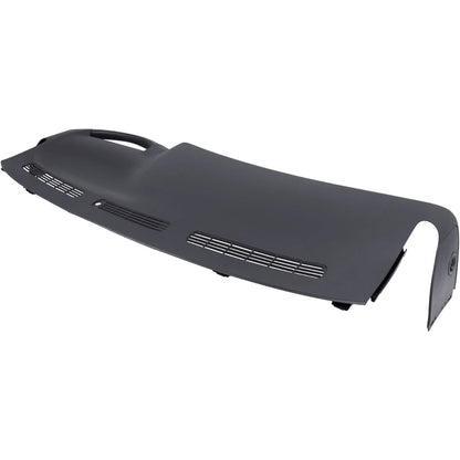 Upper Dash Cover Cap Compatible with 1999-2006 Chevy Chevrolet Silverado Avalanche Suburban Tahoe GMC Sierra Yukon XL 1500 2500 HD 3500 Dashboard Top Pad Panel Replacement ABS Plastic Graphite