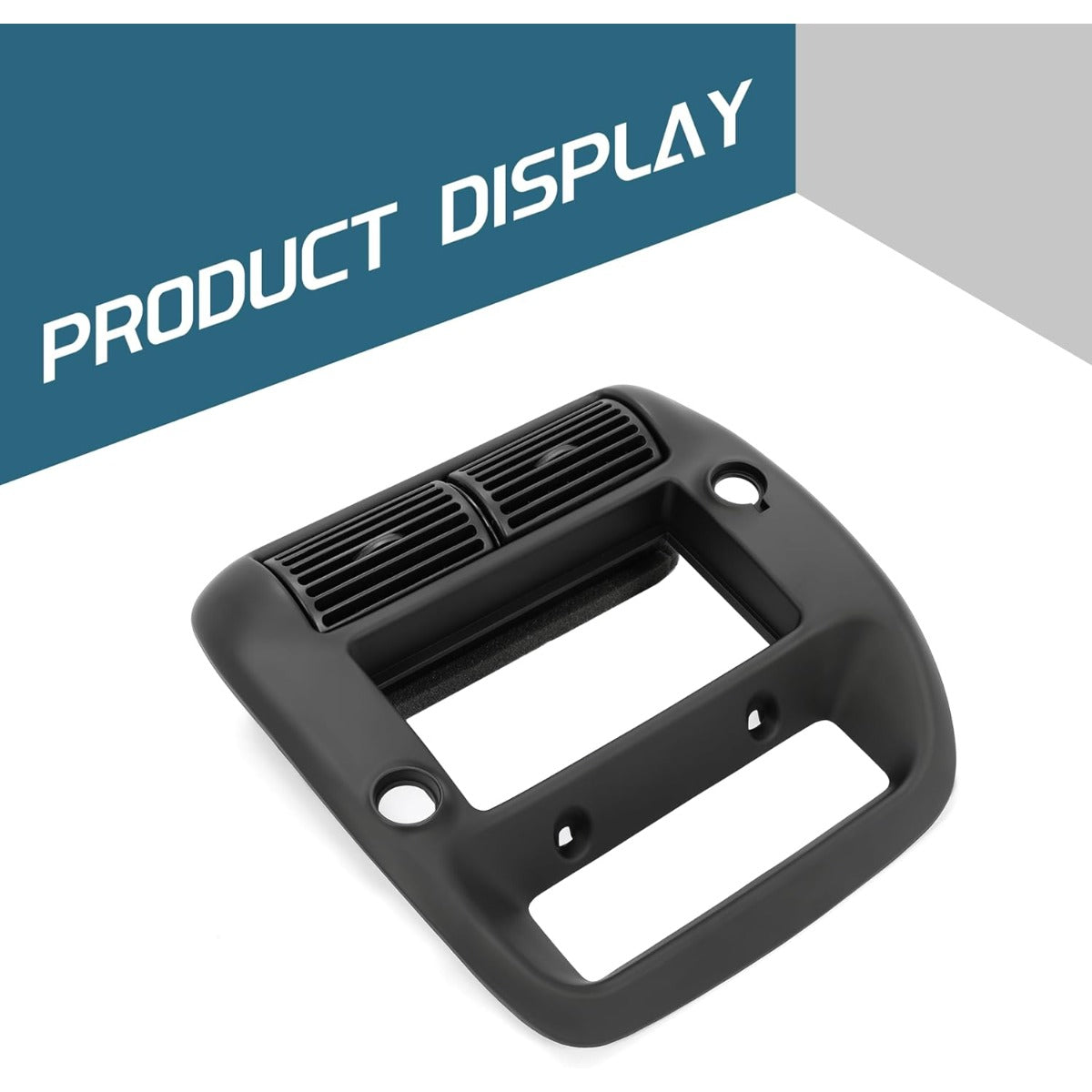 Center Dashboard Radio Panel Instrument Trim Panel Bezel Comaptible with 1997-2006 Ford Ranger 1997-2001 Ford Explorer 2WD w/o Fog Lts & w/o Rear Window Wiper Replacement for 5L5Z-1004302-JAA