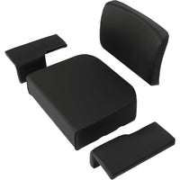 Load image into Gallery viewer, KUAFU Seat Set Compatible with John Deere Crawler Dozer 350 350B 350C 450 450B 450C 550 Tractor Seat Cushion Black 4 Pcs
