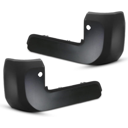 Kojem Rear Bumper End Caps Pair Compatible with 2016-2023 Toyota Tacoma Replacement for TO1104138 TO1105138 5215604900 5215504900 W/Parking Aid Sensor Hole Matte Black