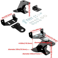Universal Lawn and Garden Tractor Hitch 5 Inches Rear Hitch Steel Powder Coated Black 3 Way