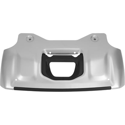 Front Under Shield Skid Plate Kit Compatible with 2020-2025 Land Rover Defender 90 110 130 Splash Lower Bumper Protector Guard Aluminium+Plastic+Steel Powder Coated Silvery